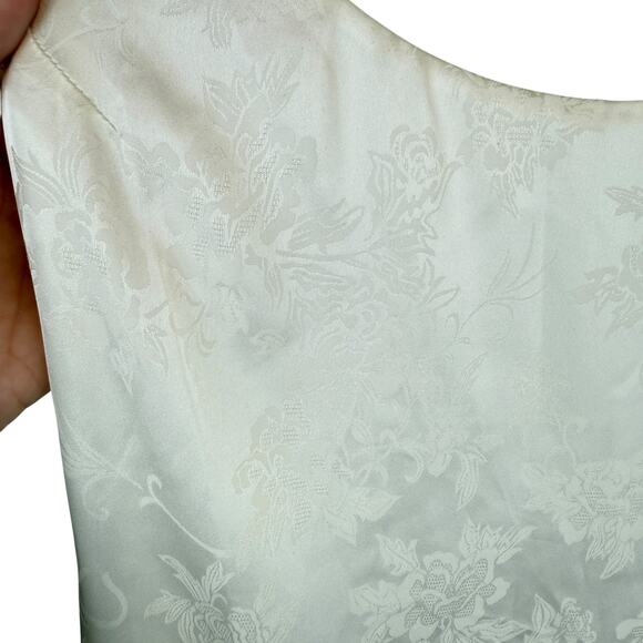 Reformation Allium Floral Open Back Maxi Dress Formal Party Bridal Ivory Size 4 - Picture 7 of 10